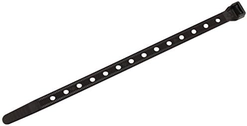 Southwire CT1190100 11-inčne teške kablovske kravate, jak test od 90 lb, univerzalni laki zip, crni