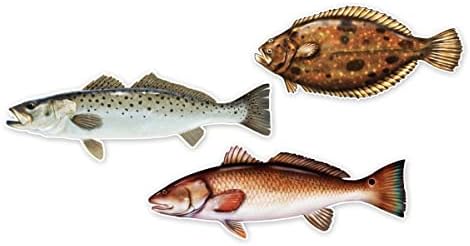 Slane kosti u obali Grand Slam - Redfish, Pastrmska pastrmka i kolekcija naljepnica profila