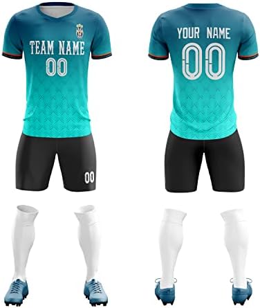 Prilagođeni nogometni dres i kratke hlače nogometne uniforme za muškarce/žene/mlade Personalizirani broj imena za ispis