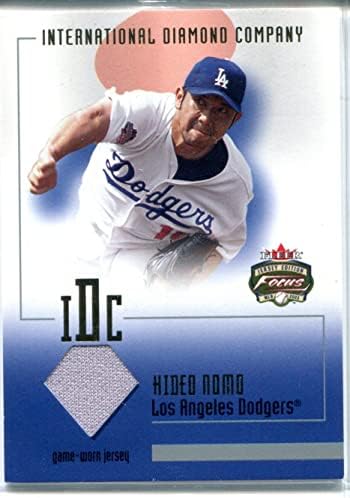 Hideo nomo 2002 fleer -a iz Jersey Card - Baseball Game rabljene karte