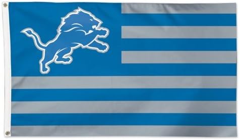 Wincraft NFL Detroit Lions Flag3'x5 'zastava, boje tima, jedna veličina
