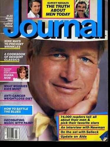 Paul Newman ožujak 1985. Časopis za časopis za kućni časopis Tom Selleck Alan Alda