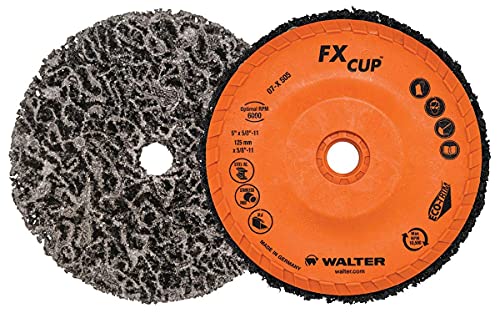 Walter 07x505 abrazivni diskovi za spin-on šalicu za Sanders, pakiranje od 5, kutne brusilice