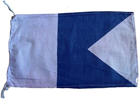Mesing Blessing Maritime Signal Flag - pamuk - nautička/marinska/brodica/jahta/plaža - morski kod: