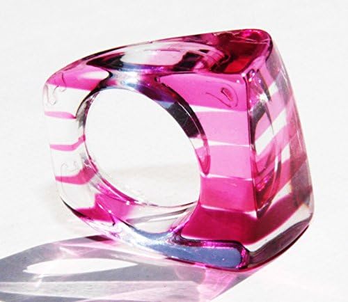 Prozirni ručno izrađeni silikonski kalup za veličinu prstena 6