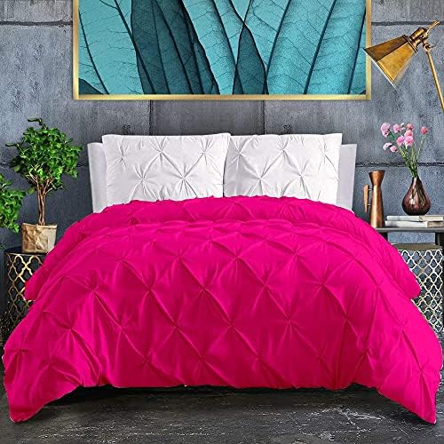 King Duvet pokrivač oprana pamučna posteljina poklopac beba ružičasta
