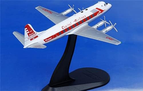Hobby Master Vickers Viscount 700 Capital Airlines N7402 1/200 Diecast zrakoplovi unaprijed izgrađeni model