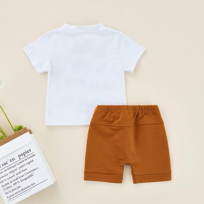 Malici za dijete odjeće za dječake Mamas Boy Boy kratki rukavi majice kratke hlače Set Summer Boys Outfit odjeća