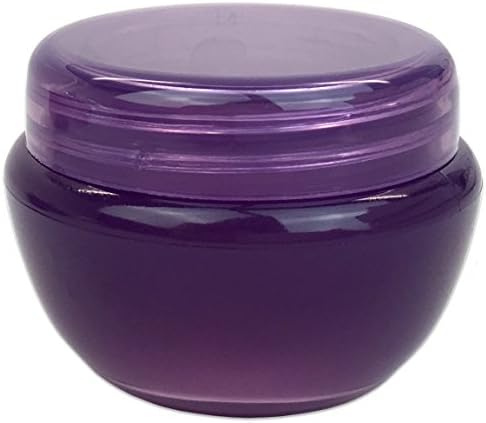 BeautyICom® 36 komada 10g/10 ml ljubičaste staklenke zamrznute kontejnere s unutarnjom oblogom za šminku, kreme, uzorci kozmetičkih