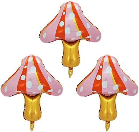 Mllxon gljiva baloni gljiva u obliku mylar folije baloni za rođendan bebi tuš vjenčanje šuma biljka tematska zabava ukrasi