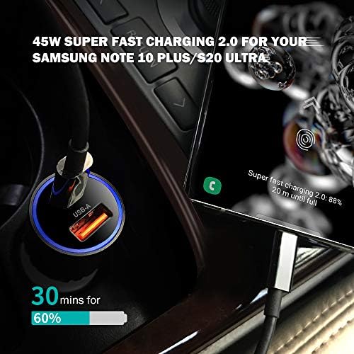 ELECJET 63 W Total PD PPS Kompatibilan s punjač Samsung PPS Super Fast Charging za Galaxy Note 10 Plus / Note 20 Ultra /