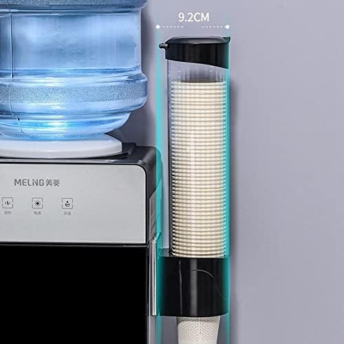 Dozator za papirnate čaše, jednokratni automatski uklonjivi držač za čaše uvlačivog tipa praktični plastični zidni držač