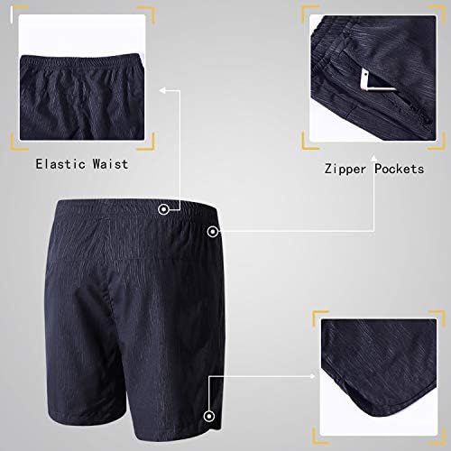 Muške sportske kratke hlače s džepovima s patentnim zatvaračima muške teretne kratke hlače brze suhe Ležerne kratke hlače