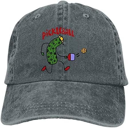 Baseball kape za kisele krastavce zabavne Uniseks kape s mekanim tvrdim šeširom modni Traper šešir Vintage podesiva Crna