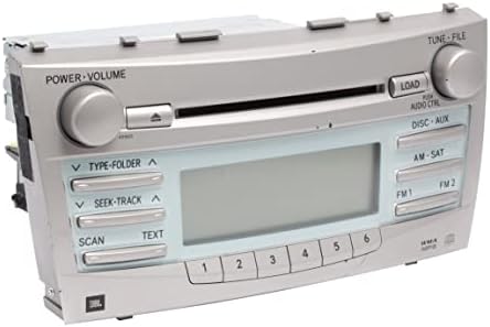 1 Factory Radio AM FM Radio prijemnik s jednim diskom CD/MP3/WMA Player kompatibilan s 2007-2009 Toyota Camry 86120-06190