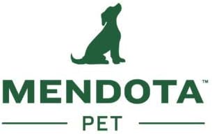 Mendota za kućne ljubimce Standardni ovratnik - Ovratnik za pse - napravljen u SAD -u - kesten, 3/4 u x 18 in