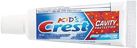 Crest Kids Zaštita od šupljine, pasta za zube, zabava, Veličina putovanja 0,85 oz - pakiranje od 24