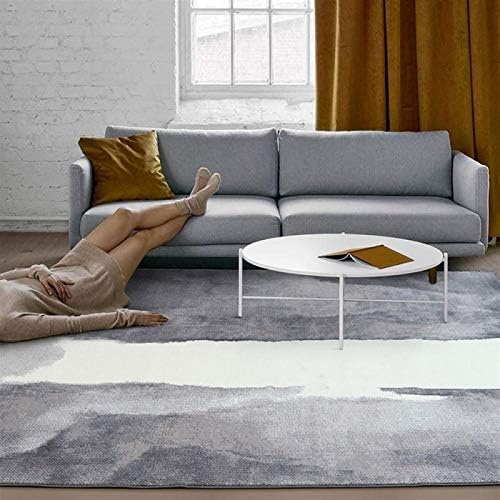 Sivi tepih dnevni boravak stolić za kavu podna prostirka spavaća soba noćni pokrivač Liiannan