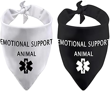 Usluga generičke terapije poklon za životinje emocionalna podrška životinjska tiskana psa bandana
