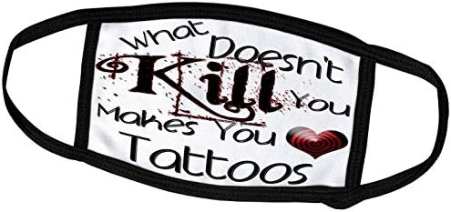 3DROSE Što vas ne ubija tetovaže - pokrivači za lice