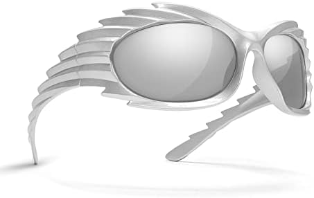 Sunčane naočale za žene i muškarce, modne ovalne Sunčane naočale od 92 tisuće estetskih hladnih futurističkih nijansi