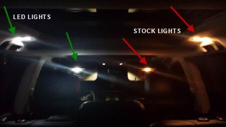 BLAST LED 18PC Zamjena bijela LED svjetla komplet za unutarnji paket za BMW 5 serija E39 M5 - Besplatno pogreške -
