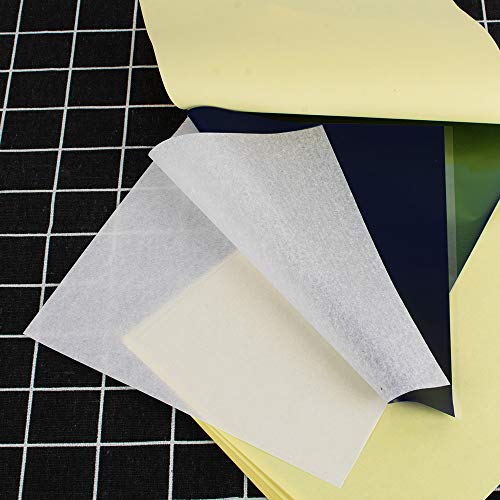 Lolicute 30pcs papir za prijenos tetovaža 4 layerstattoo opskrbljuje kopiranje karbona za trag papira toplinski prijenos