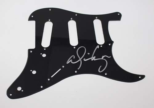 Alice Cooper School's Out potpisana autografa Fender Strat Electric Guitar Pickguard Loa