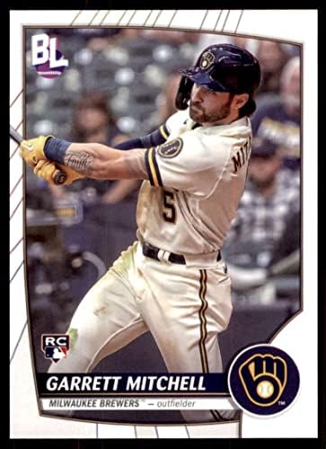 2023 Topps Big League 178 Garrett Mitchell NM-MT RC Rookie Milwaukee Brewers Baseball Trading Card MLB