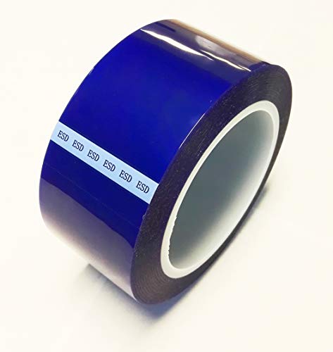 Bertech ESD traka, 15 mm x 72 jarda, plavi, poliesterski film s silikonskim ljepilom