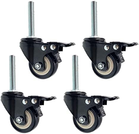 Okretni kotači za okretni kotačići kotača, 1,5 inčni 38 mm poliuretanski kotači s poliuretanskim kolicama s kotačima Namještaja