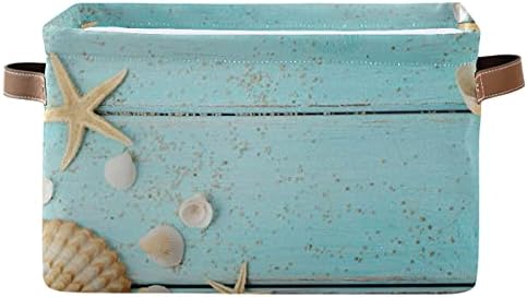 Platnena košara za odlaganje daska za plažu kutije za odlaganje školjki morskih zvijezda Sklopivi organizator s ručkama za