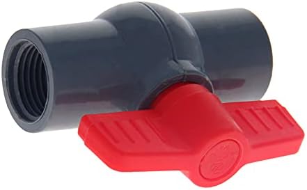 1.1.32 mm kompaktni zaporni ventili za vodu s T-ručkom, unutarnji navoj 20.3 mm, ugrađeni plastični kuglasti ventil za navodnjavanje