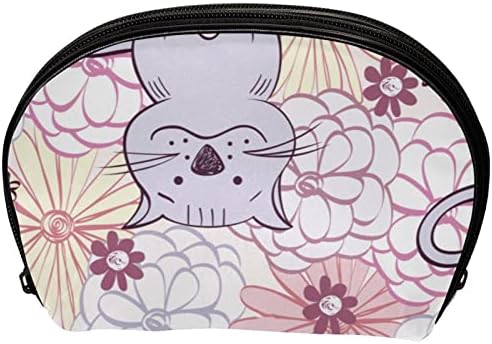 Kozmetičke torbe za žene, torbice torbice šminke Organizator za skladištenje torbe za šminkanje djevojke, crtani životinjski