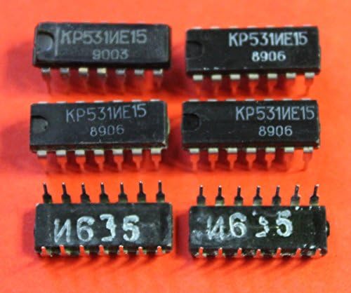 S.U.R. & R Tools KR531IE15 Analog SN74S197, SN74S197N IC/Microchip SSSR 15 PCS
