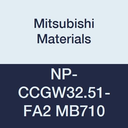 Mitsubishi Materials NP-CCGW32.51-FA2 MB710 CBN CC-ploča s pozitivnim токарным vrhom s rupom, ромбическая 80°, marka MB710,