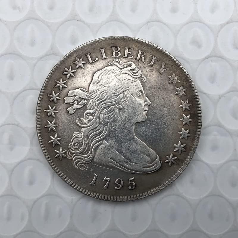 Učinite stare 1795 američkih kovanica mesinganih kovanica sa srebrnim kovanicama stranih komemorativnih kovanica