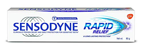 Sensodyne osjetljiva pasta za zube brzo olakšanje - 80 gm pakiranja od 2