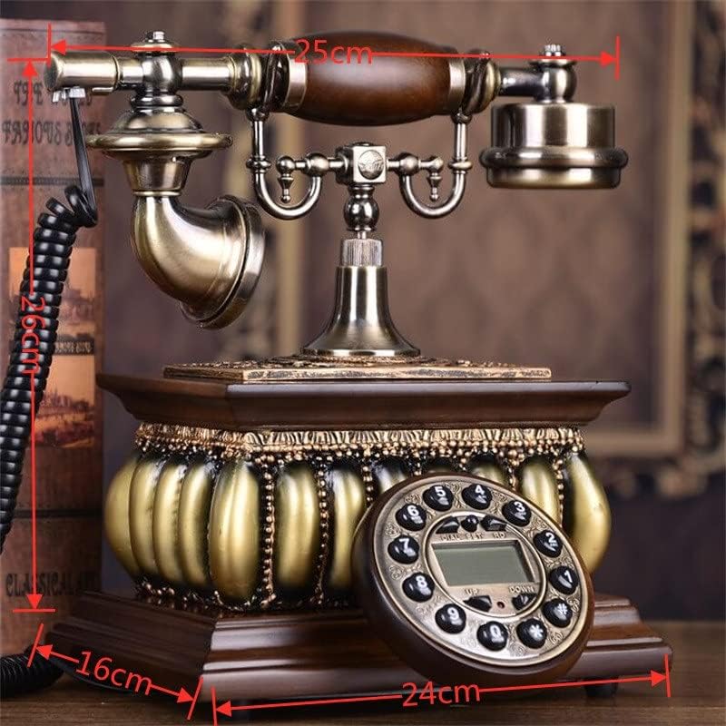 Quul retro telefon stari vintage telefon radne površine wired fiksni telefon s ekranom id pozivatelja za hotel hotel hotel
