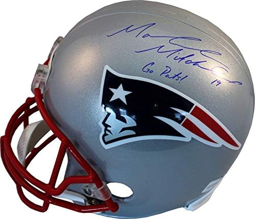 Kaciga Malcolma Mitchella the mumbo s autogramom-NFL kacige s autogramom