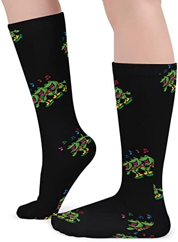 WeedKeycat žaba Chorus debele čarape Novost Smiješno tisak grafički casual topli čarape za zimu za zimu