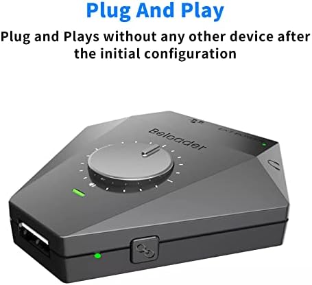 Beloader Pro adapter tipkovnici i miša za PS5 Sve igre s višestrukim MARCO -om za Cronus, XIM, Resnow, Titan, USB/BT GamePads.PS5