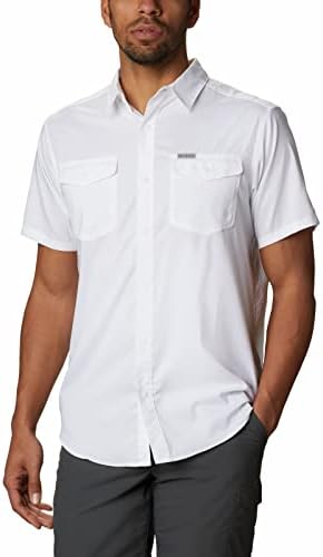 Columbia muški Utilizer II Čvrsta majica s kratkim rukavima, bijela, velika