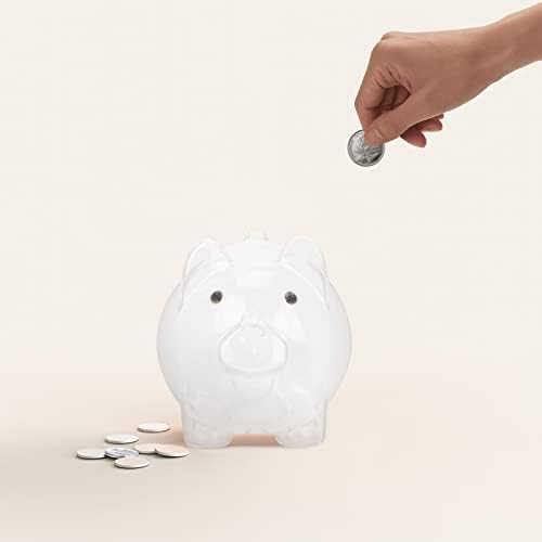 Toyvian Clear Piggy Bank Glass Animal Pig Money Money Bank Box ušteda staklenke novčane račune staklene staklene staklenke
