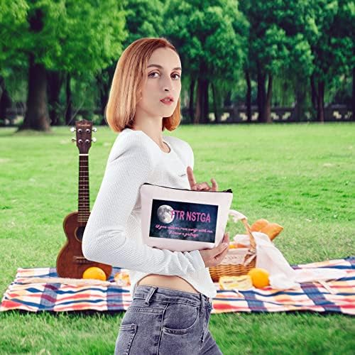 Blupark britanska pjevačica nadahnuta torbom za šminkanje ako želite pobjeći glazbeni ljubitelj poklon pjevača s patentnim