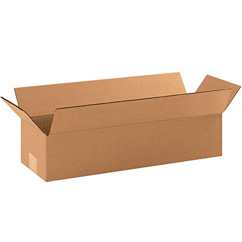 Reciklirane kutije od valovitog kartona, 19 1 6 4, smeđe / Kraft papir, sadrže 15% do recikliranog materijala