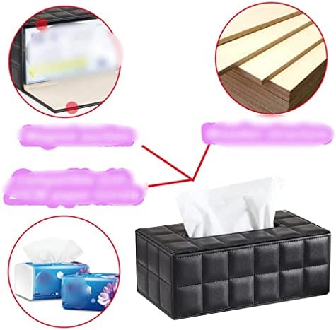 SDGH kožna kutija za tkivo držač salveta papir kućište kupaonica kutija za tkivo poklopac automobila salveti za skladištenje