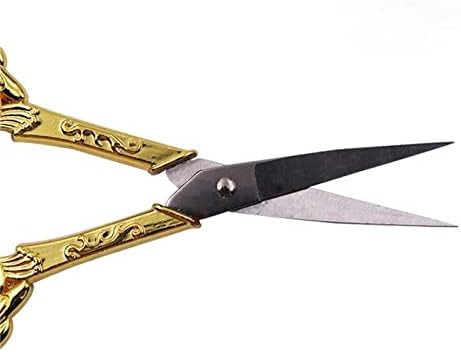 Ahfam Skissors Scississors od nehrđajućeg čelika Šivari za šivanje Zlatne škare Prilagodi Skarare škare Tkanine za škare